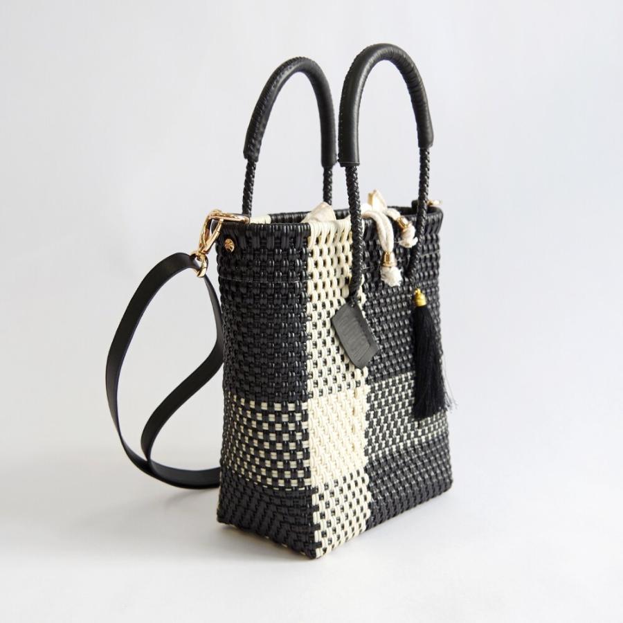 WOVEN (ウーヴン) / メキシコ製 ショルダートート 2WAY ミニバッグ