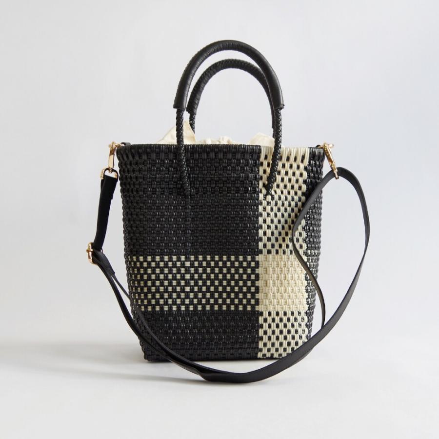 WOVEN (ウーヴン) / メキシコ製 ショルダートート 2WAY ミニバッグ