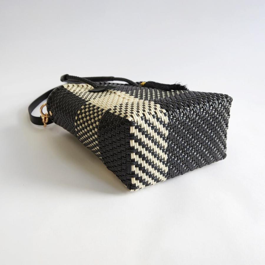 WOVEN (ウーヴン) / メキシコ製 ショルダートート 2WAY ミニバッグ