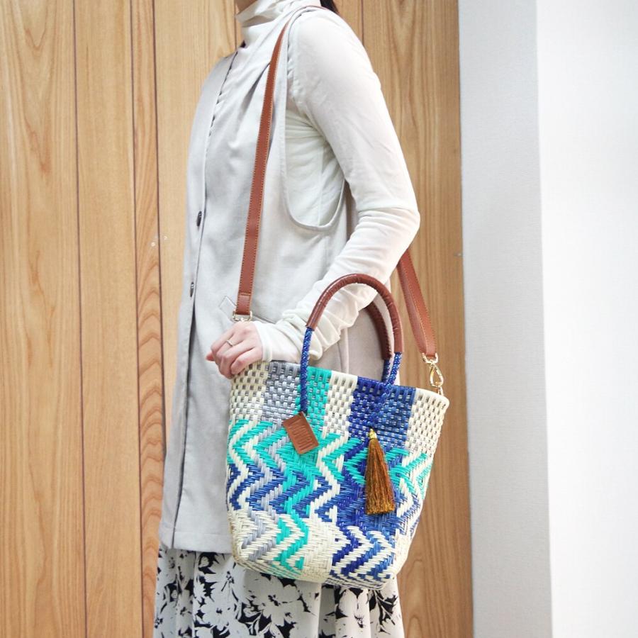 ウーヴン(WOVEN) / メキシコ製 プティショルダートート 2WAY ミニ