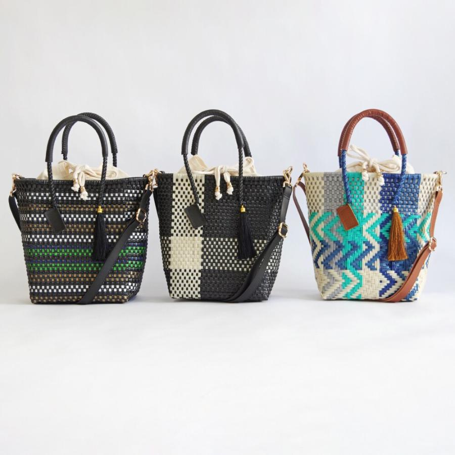 ウーヴン(WOVEN) / メキシコ製 プティショルダートート 2WAY ミニ