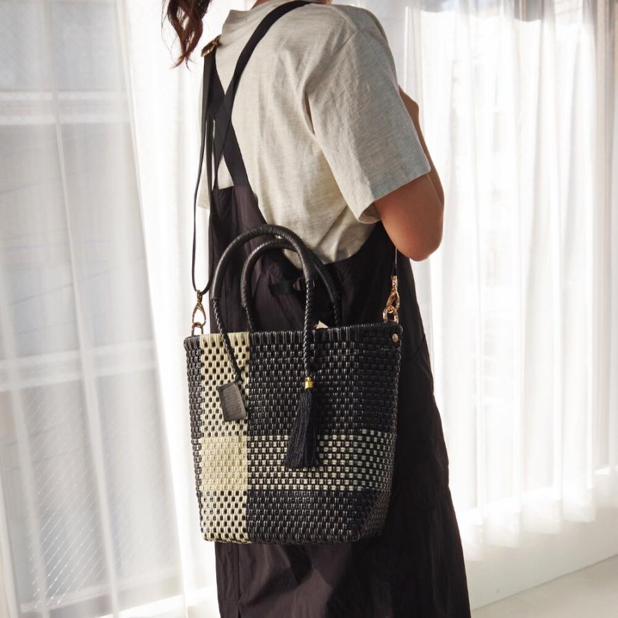 ウーヴン(WOVEN) / メキシコ製 プティショルダートート 2WAY ミニ