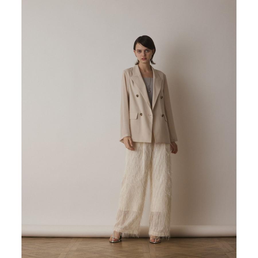 GRACE CONTINENTAL シアーテーラードジャケット GRACE CONTINENTAL（グレースコンチネンタル） シアーテーラード