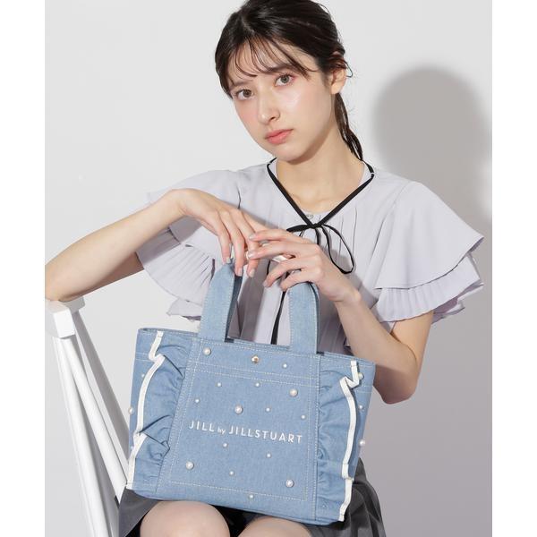 3Dパールフリルトートバッグ : マルイ(丸井)Yahoo!店 - 通販 - Yahoo