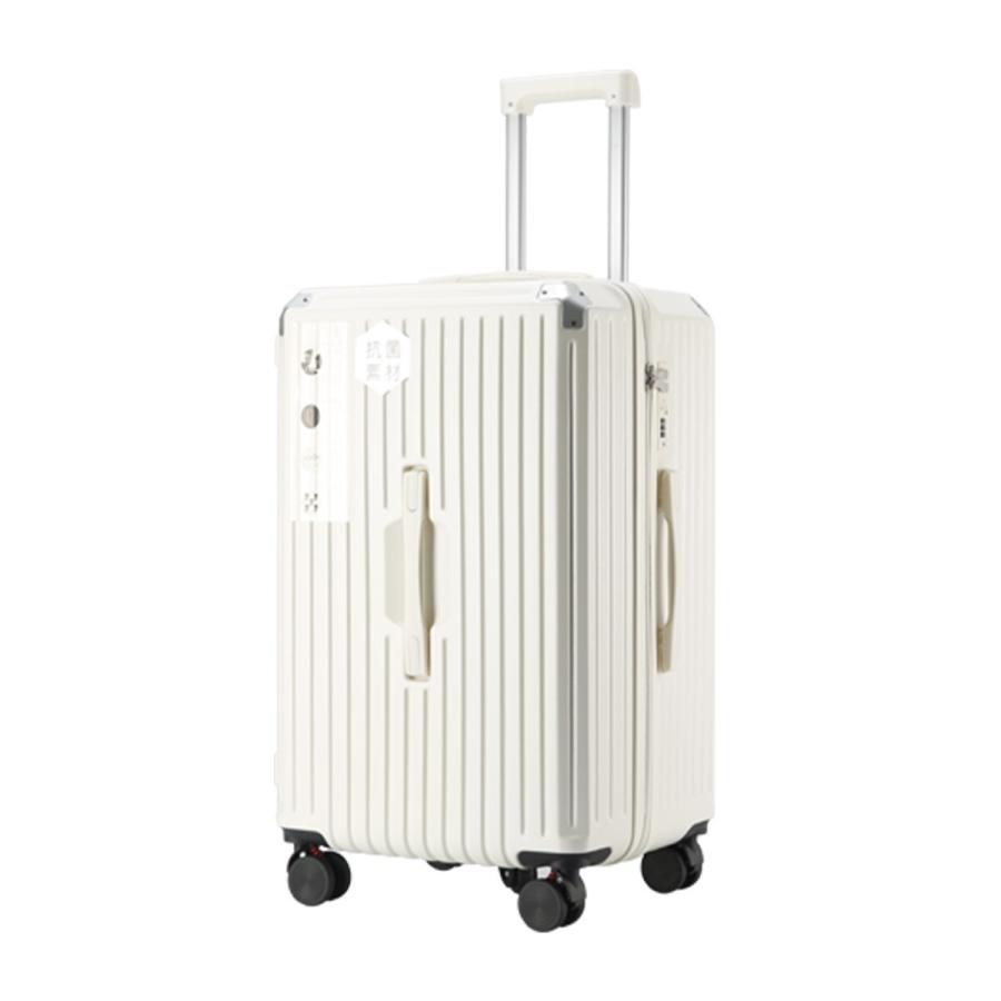 BASE 【Mサイズ】ドリンクホルダー付き 多機能 キャリーケース 60L