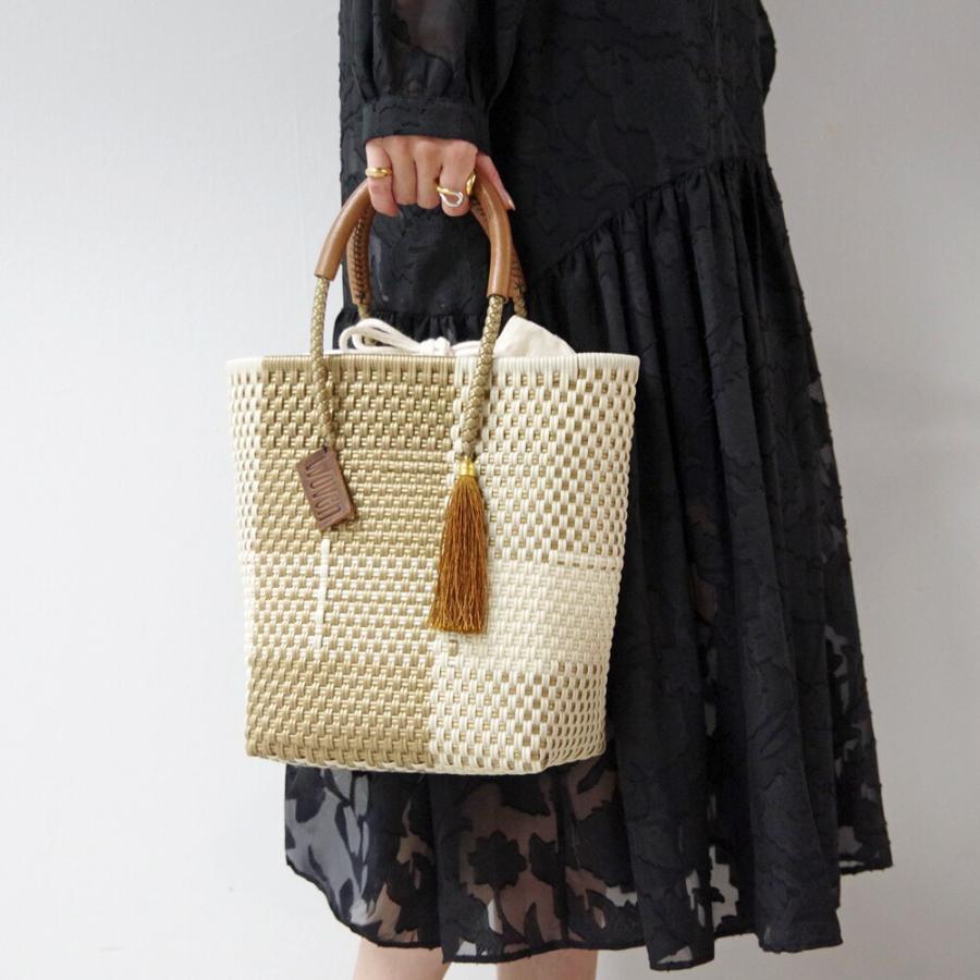 ウーヴン(WOVEN) / メキシコ製 プティトート ミニトートバッグ