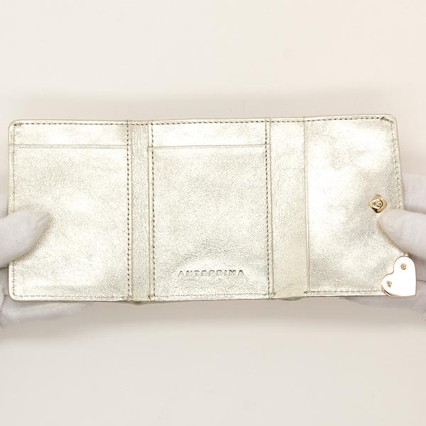 【美品】ANTEPRIMA　アンテプリマ　三つ折り財布　総柄　牛革　付属品付き ANTEPRIMA アンテプリマ CUORE クオーレ 三つ折り財布 : マルイ(丸井