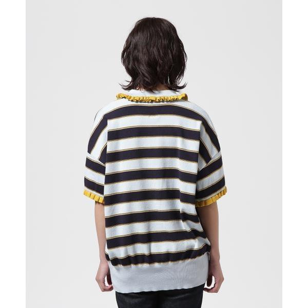 BEAVER RHODOLIRION／ロドリリオン Frill Polo Sweater フリル