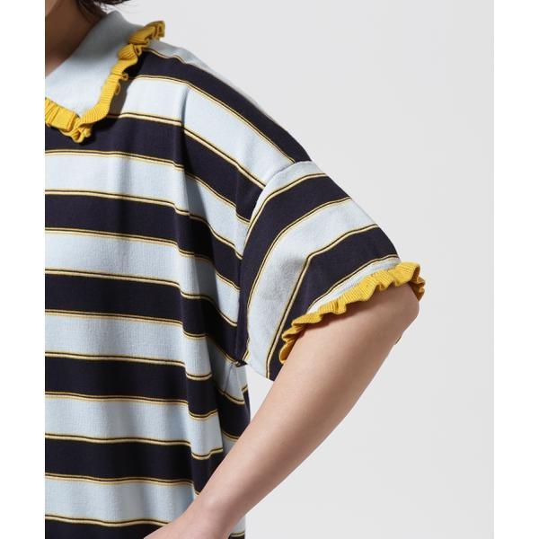 新品　rhodolirion Frill Polo Sweater ポロシャツ RHODOLIRION/ロドリリオン Frill Polo Sweater フリルポロ