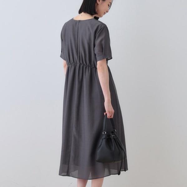 INDIVI 【洗える／エアリー】ハイウエストワンピース : マルイ
