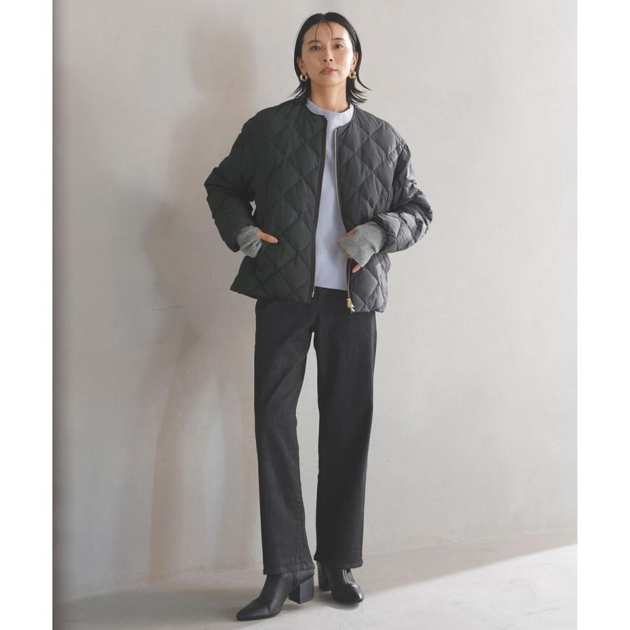 美品 UNFILOxTAION キルティングダウン ショート丈ブルゾン 洗える TAION×UNFILO】キルティングダウン ショート丈ブルゾン / UNFILO