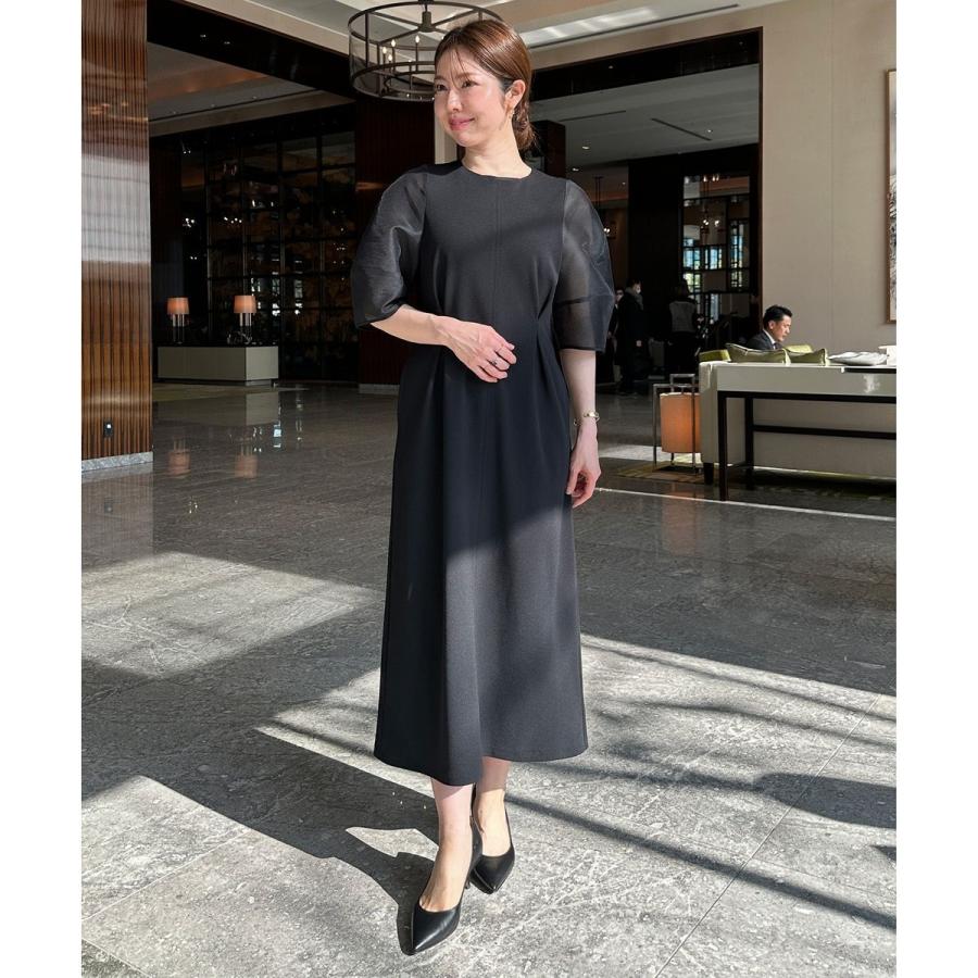 新品 大きいサイズXL VERY×UNFILOコラボ シアースリーブワンピース VERY×UNFILOコラボ】BEAUTY MOVE シアースリーブ ワンピース : マルイ