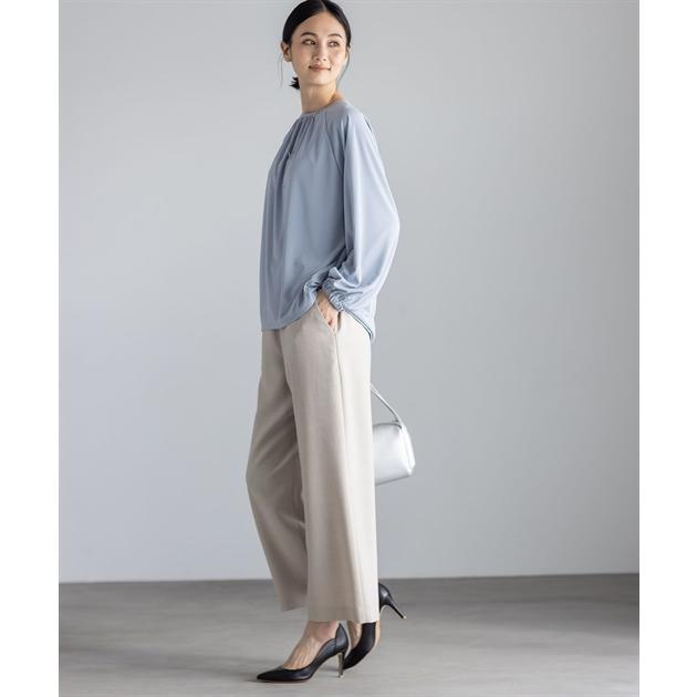 専用ページです。 エーシーバイアルファキュービック] ギャザーTブラウス レディス351620