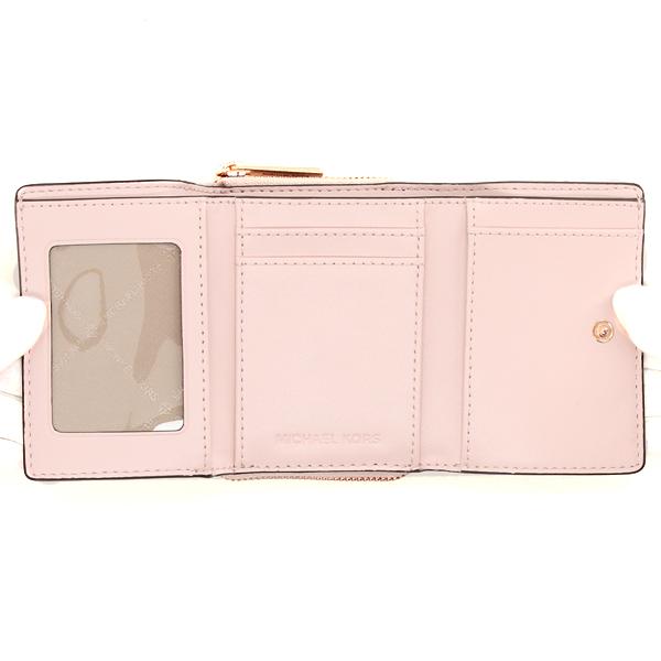 【新品未使用】MICHAEL KORS ジップチャームウォレット ピンク MICHAEL KORS（マイケルコース）の「JET SET TRAVEL ジップ