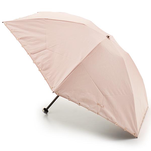 agnes b.（アニエスベー） 【 】ハート刺しゅう晴雨兼用傘（折りたたみ