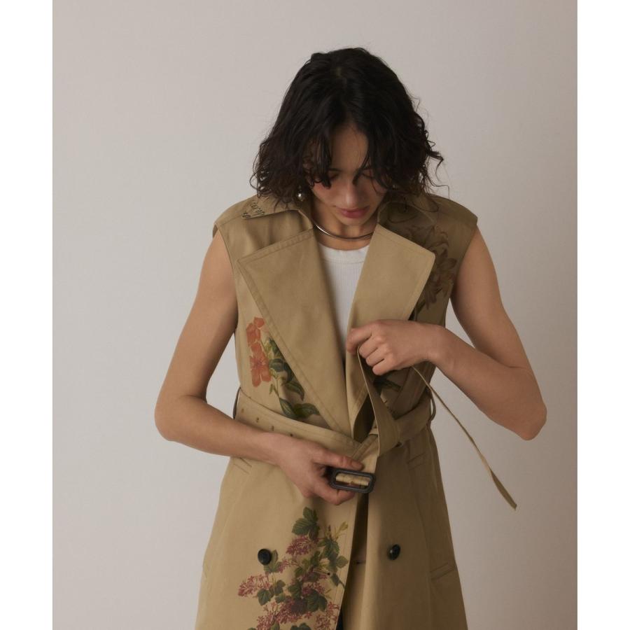 GRACE CONTINENTAL（グレースコンチネンタル） プリントトレンチ