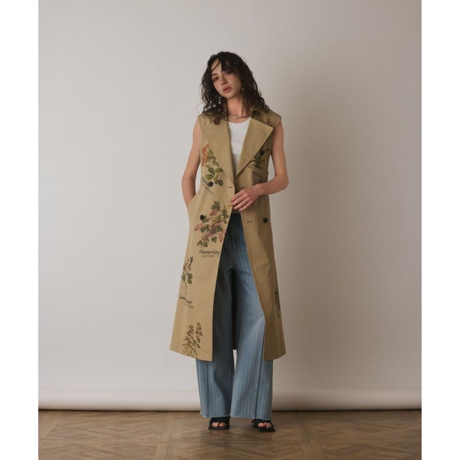 GRACE CONTINENTAL（グレースコンチネンタル） プリントトレンチ