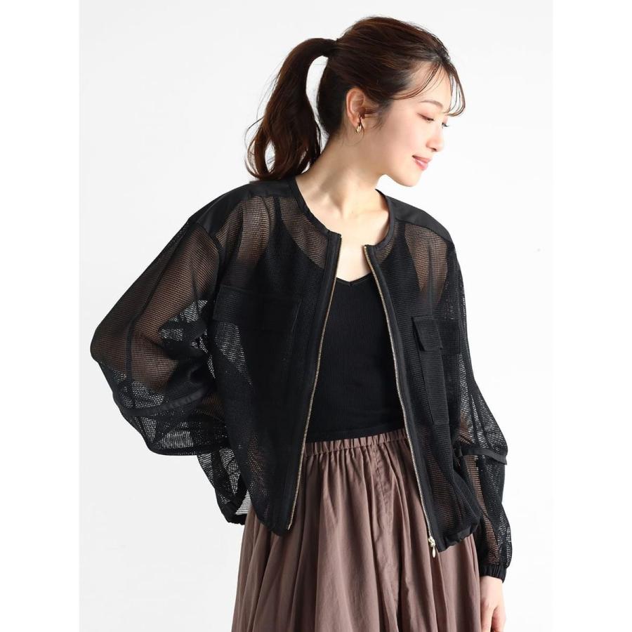 VIN メッシュキリカエジップブルゾン : マルイ(丸井)Yahoo!店