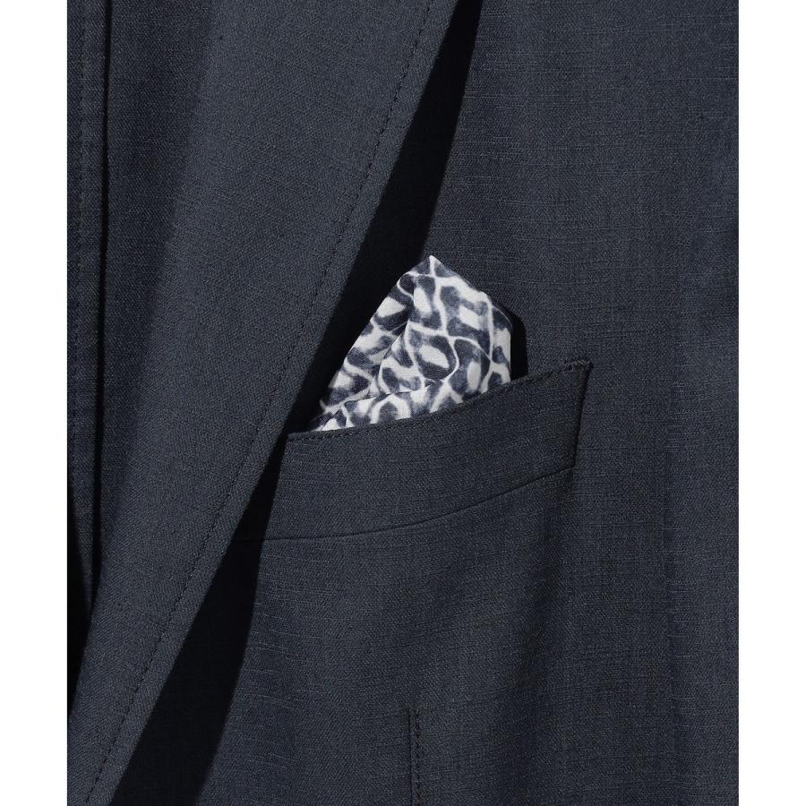 【キングサイズ・清涼/ストレッチ】ストレッチリネンシャンブレー ジャケットの画像