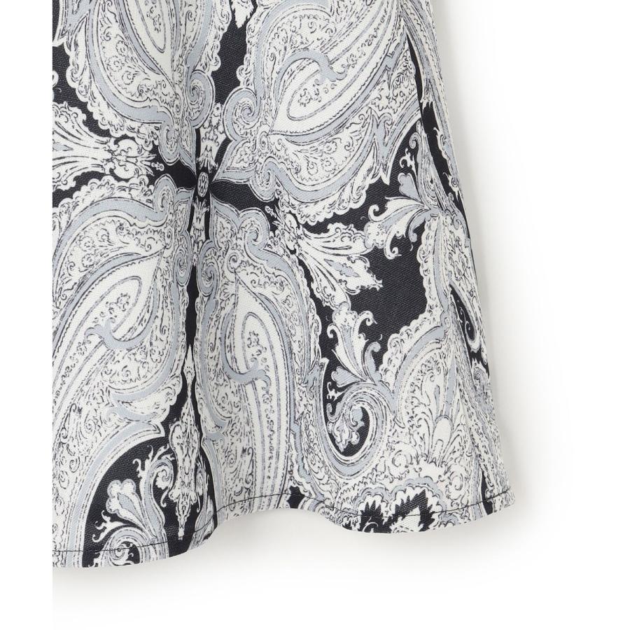 23区 【洗える】Ratti ドローイング ペイズリー プリント