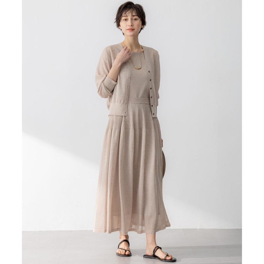 23区（ニジュウサンク） 【洗える】シャイニーシアー ドルマンスリーブ