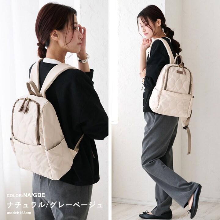 LIZDAYS】キルティング 撥水ナイロン リュック : マルイ(丸井)Yahoo!店