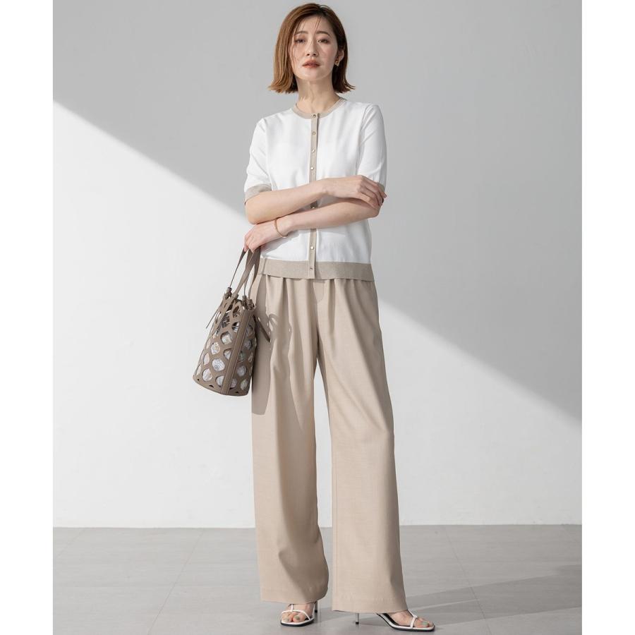 23区 【WEB＆一部店舗限定/洗える】レーヨンポリエステルストレッチ