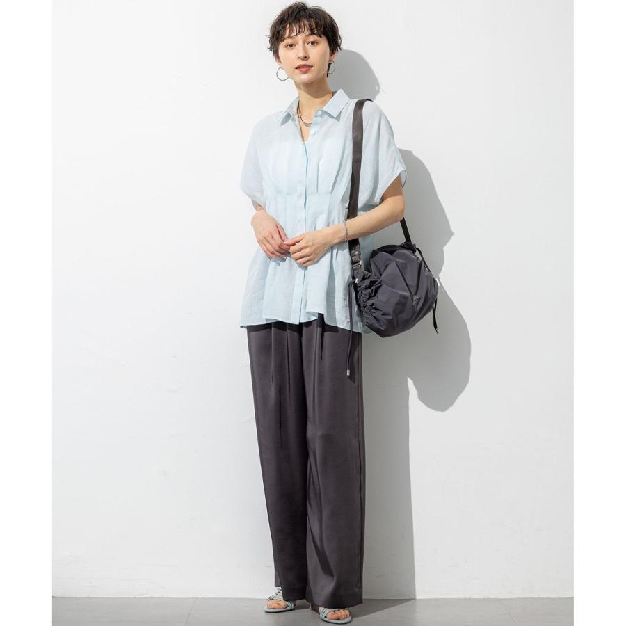 23区【撥水加工】ドローストリング ショルダーバッグ 23区 ショルダーバッグ バッグ 「好評につき一部追加予約/撥水