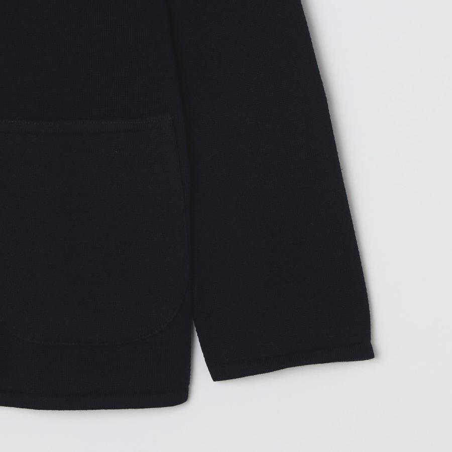【SHIPS別注】FLY3:  コットン ニット ダブルブレザーの画像