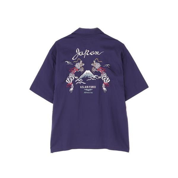 AVIREX（アヴィレックス） DOUBLE DRAGON SOUVENIR SHIRT ／ ダブル