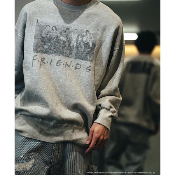 SAINT MICHAEL／セントマイケル／FRD_CREW N SWEAT／FRIENDS／GRYの画像