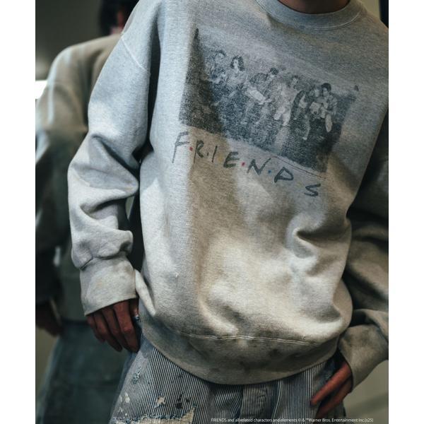 SAINT MICHAEL／セントマイケル／FRD_CREW N SWEAT／FRIENDS／GRYの画像