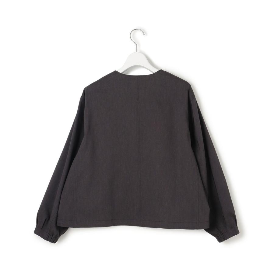 23区（ニジュウサンク） 【洗える】リネンレーヨンストレッチ ブルゾン