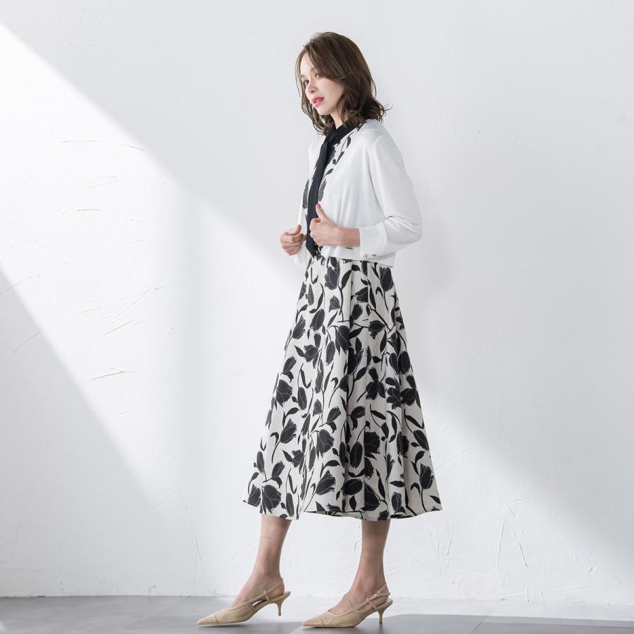 Viaggio Blu（ビアッジョブルー） ルシンダボレロカーディガン≪手洗い