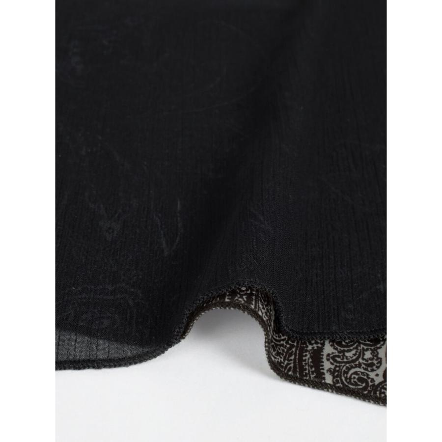 新品　LASUD 柄レイヤードシアージャンパースカート 柄レイヤードシアージャンパースカート lasud ラシュッド ラシュッド