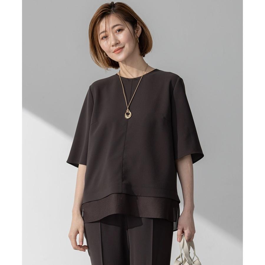 23区 【吸水速乾/UVカット/接触冷感】ストレッチジョーゼット