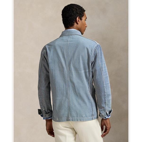 RALPH LAUREN インディゴヒッコリーストライプジャケット POLO RALPH LAUREN（ポロ・ラルフローレン） インディゴ ヒッコリー