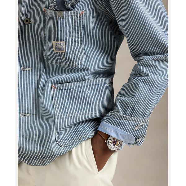 RALPH LAUREN インディゴヒッコリーストライプジャケット POLO RALPH LAUREN（ポロ・ラルフローレン） インディゴ ヒッコリー