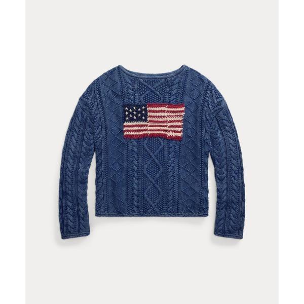 POLO RALPH LAUREN（ポロ・ラルフローレン） フラッグ アランニット