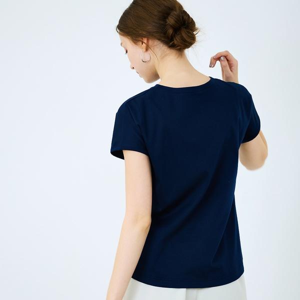 E-clat カットソー Liliane Burty ECLAT 【S・Mサイズ】綿100％ロゴプリント T