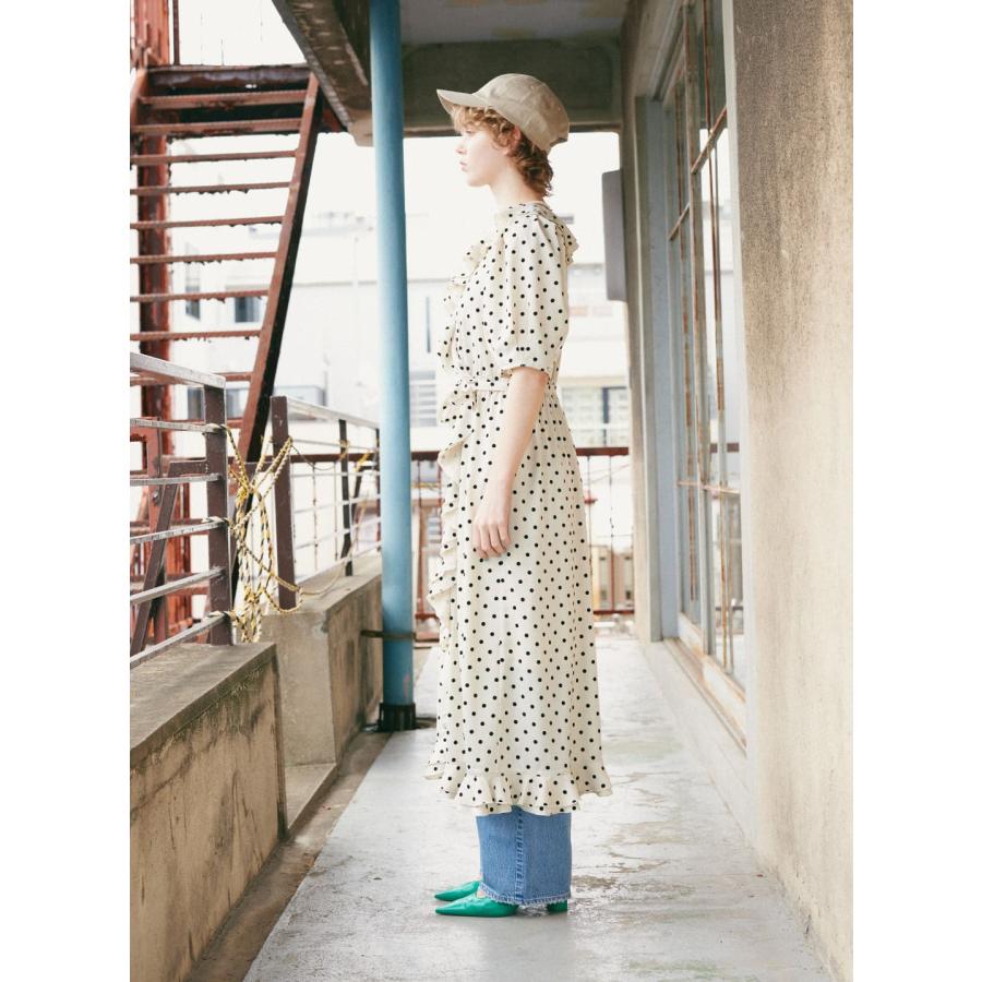 COEL（コエル） ドットフリルワンピース : マルイ(丸井)Yahoo!店