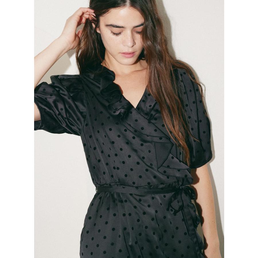 COEL（コエル） ドットフリルワンピース : マルイ(丸井)Yahoo!店