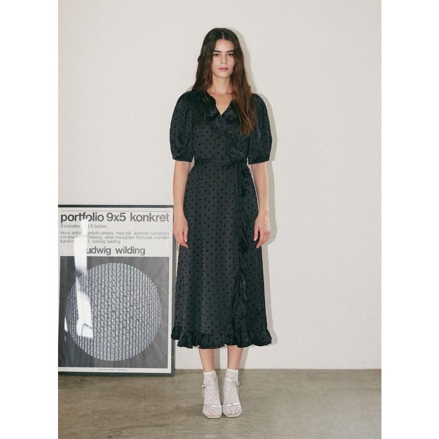 COEL（コエル） ドットフリルワンピース : マルイ(丸井)Yahoo!店