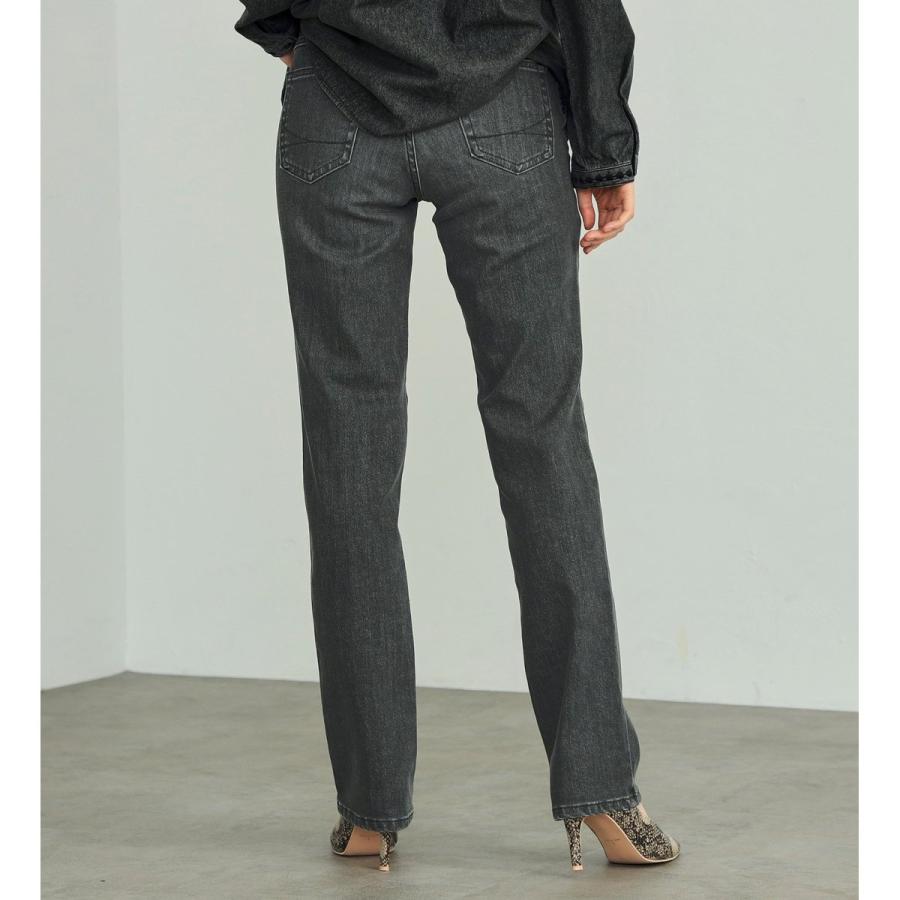 サムシング（SOMETHING）/【百貨店・直営店限定】SOMETHING printemps 股上深め ストレートデニムパンツ SOMETHING（サムシング） 【百貨店・直営店限定】SOMETHING printemps