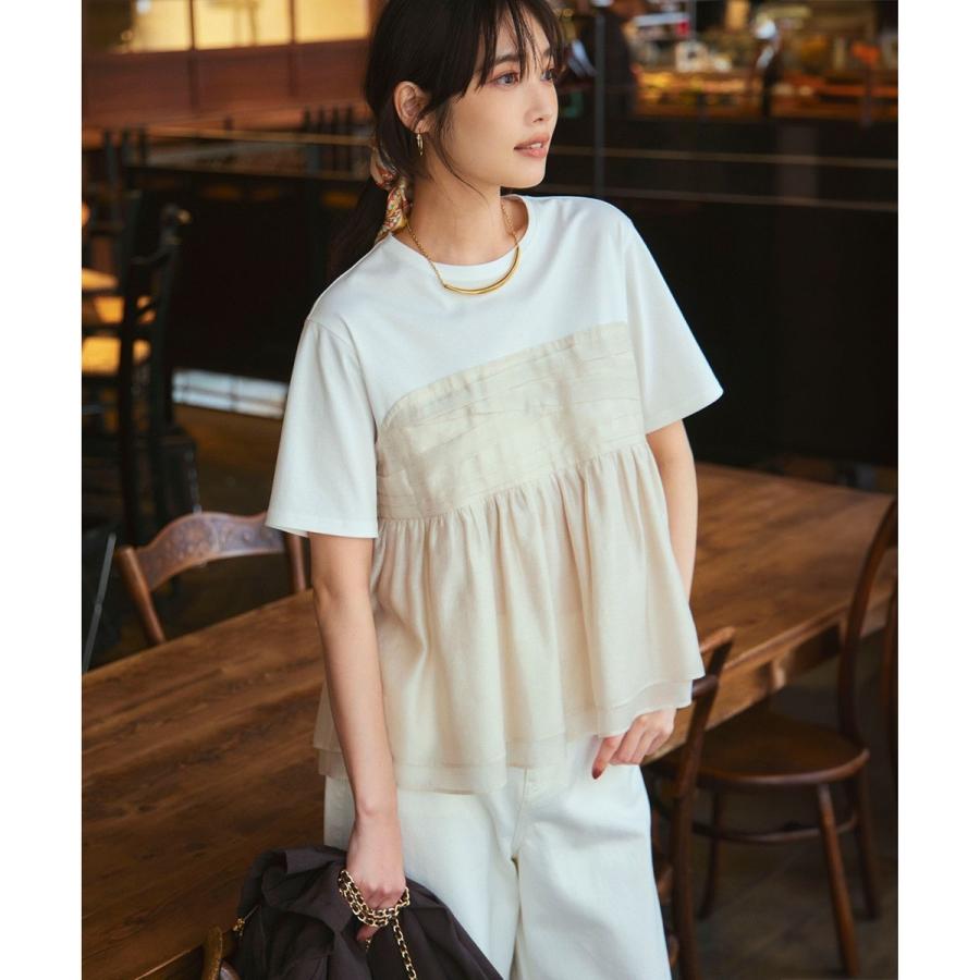 23区 【WEB＆一部店舗限定カラーあり】オーガンジービスチェ