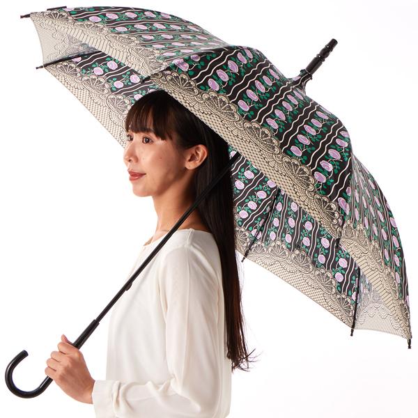 [ANNA SUI] アナスイ 長傘　レディース フラワー 日傘 ANNA SUI 【 SUI（アナ スイ）】RESORT花柄プリント雨傘(長傘