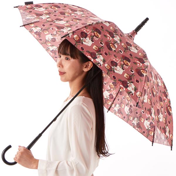 ANNA SUI（アナスイ） 【 ANNA SUI（アナ スイ）】花柄プリント雨傘(長