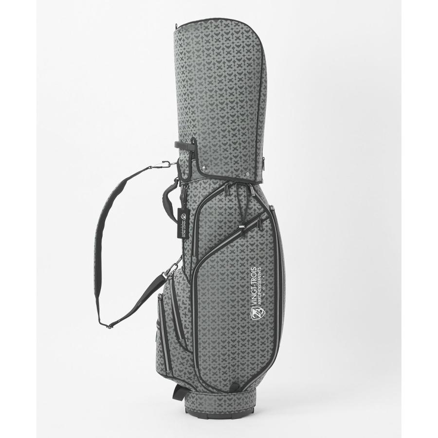 23区GOLF 【UNISEX】モノグラムライトキャディバッグ ベテラン