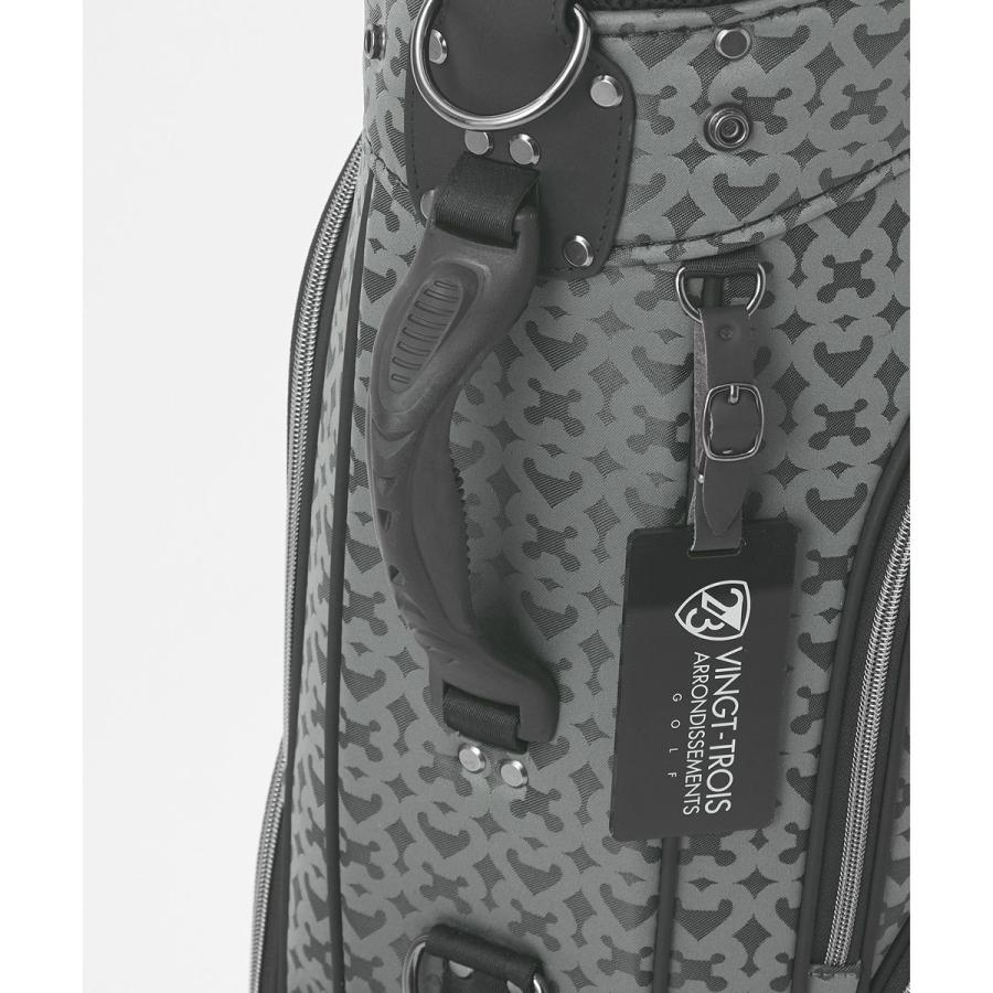 23区GOLF 【UNISEX】モノグラムライトキャディバッグ ベテラン