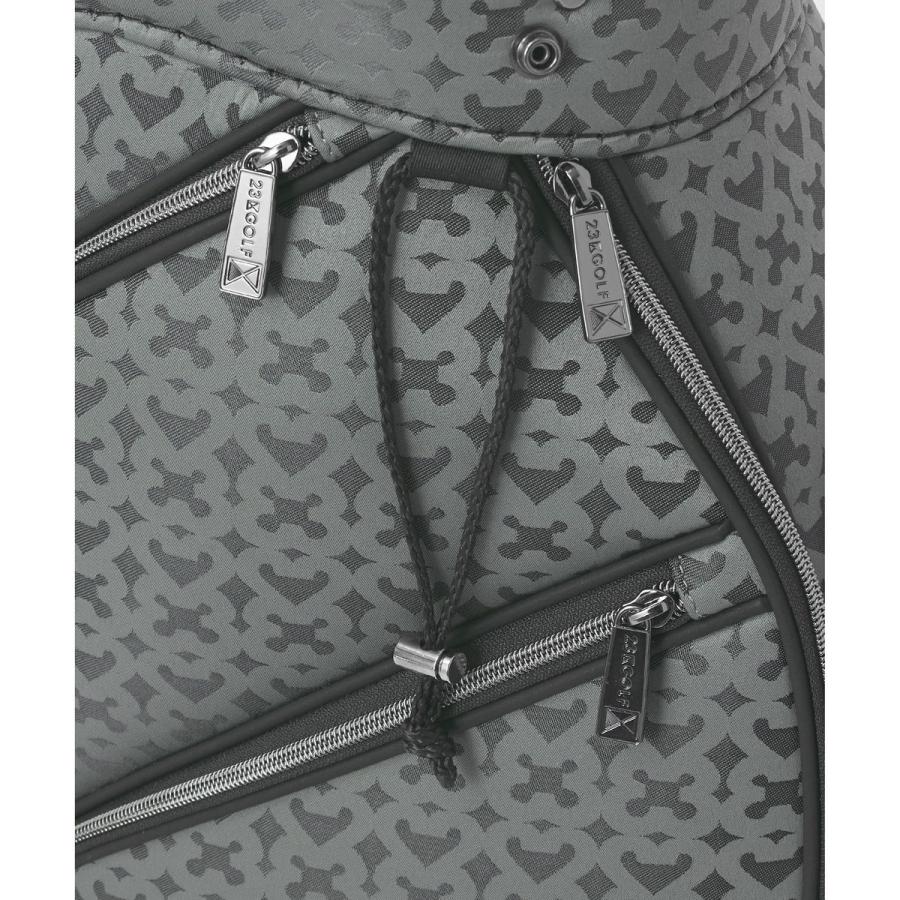 美品　23区　キャディバッグ　ゴルフバッグ 23区GOLF 【UNISEX】モノグラムライトキャディバッグ ベテラン